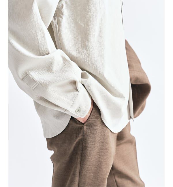 417 EDIFICE「Pクレープ レギュラーシャツ」|シャツ・ブラウス|