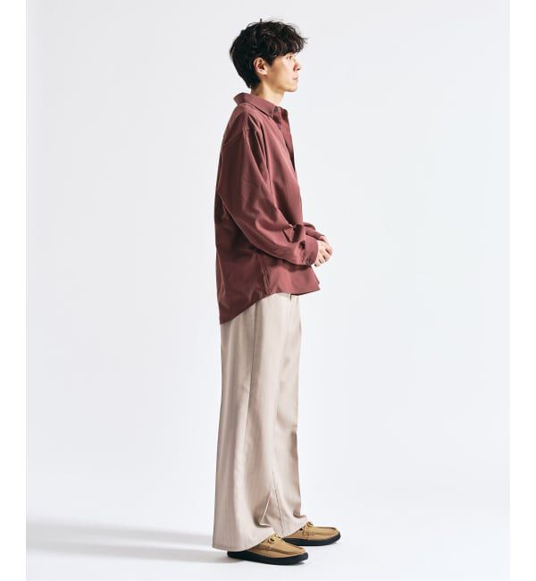 417 EDIFICE「Pクレープ レギュラーシャツ」|シャツ・ブラウス|