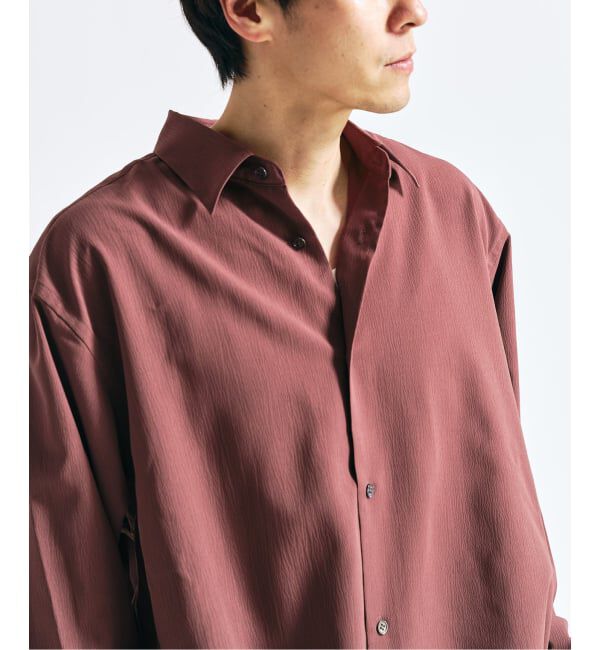 417 EDIFICE「Pクレープ レギュラーシャツ」|シャツ・ブラウス|