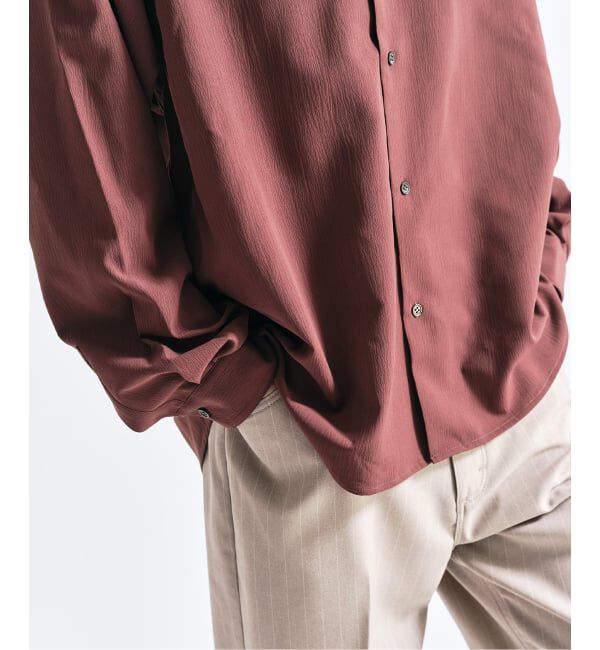 417 EDIFICE「Pクレープ レギュラーシャツ」|シャツ・ブラウス|