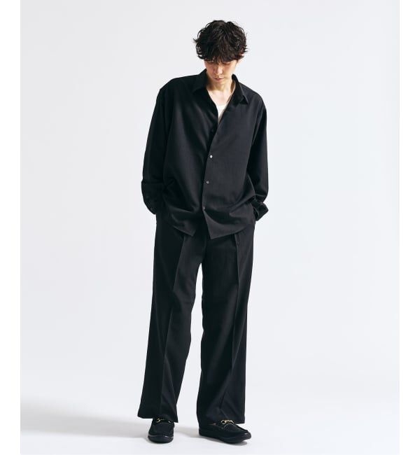 417 EDIFICE「Pクレープ イージースラックス」|スラックス|