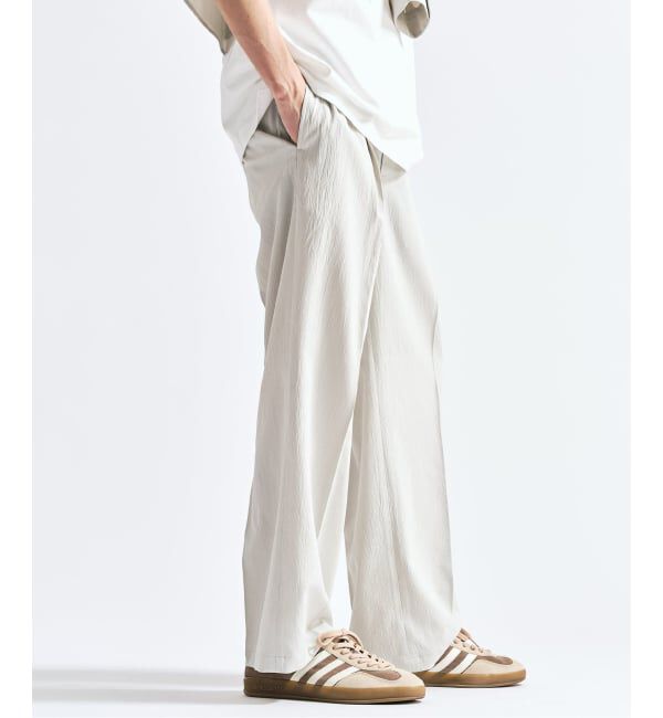 417 EDIFICE「Pクレープ イージースラックス」|スラックス|