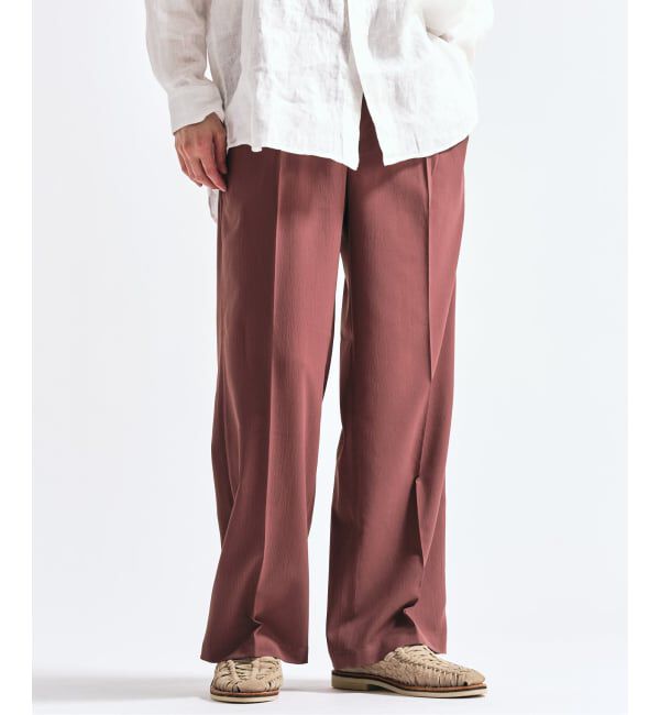 417 EDIFICE「Pクレープ イージースラックス」|スラックス|