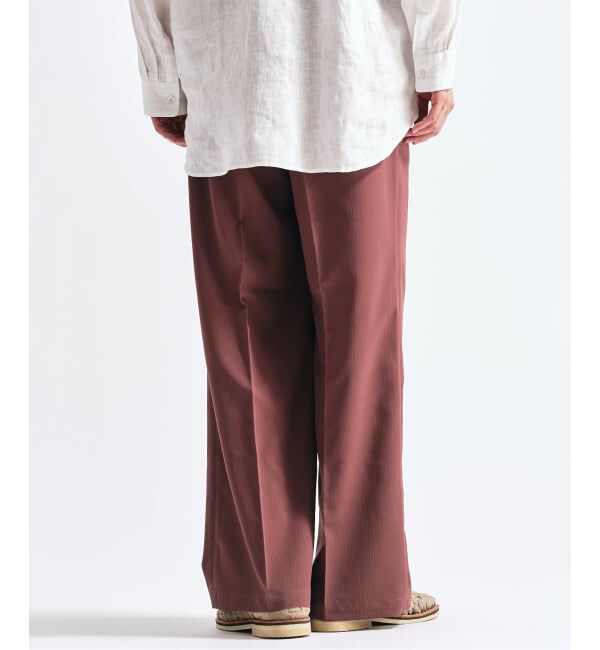 417 EDIFICE「Pクレープ イージースラックス」|スラックス|