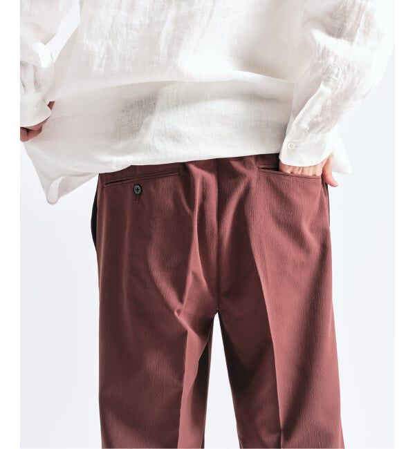 417 EDIFICE「Pクレープ イージースラックス」|スラックス|