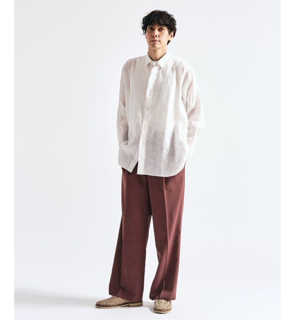 417 EDIFICE「Pクレープ イージースラックス」|スラックス|