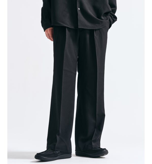 417 EDIFICE「Pクレープ イージースラックス」|スラックス|