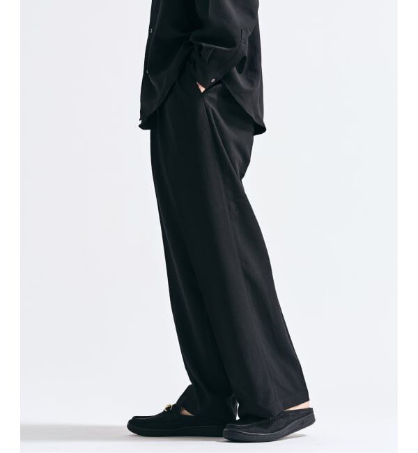 417 EDIFICE「Pクレープ イージースラックス」|スラックス|