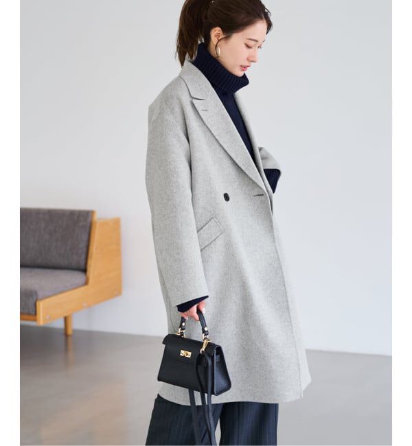 ≪追加≫SUPER160'sダブルブレストコート（FRAMeWORK）｜ルミネの