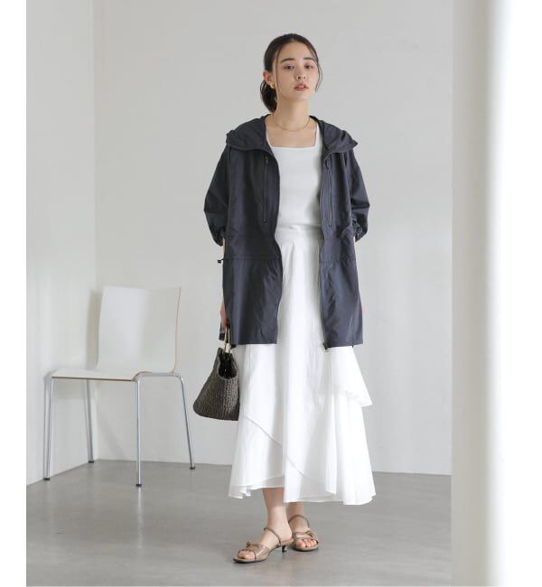  「《予約》【洗える】Mewl / ミュール シアーUVカットパーカー」|ブルゾン・スタジャン|