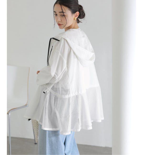  「《予約》【洗える】Mewl / ミュール シアーUVカットパーカー」|ブルゾン・スタジャン|