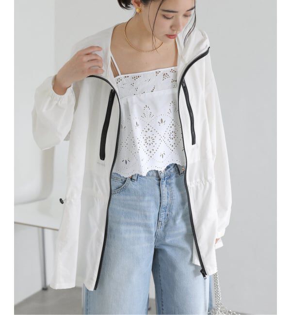  「《予約》【洗える】Mewl / ミュール シアーUVカットパーカー」|ブルゾン・スタジャン|