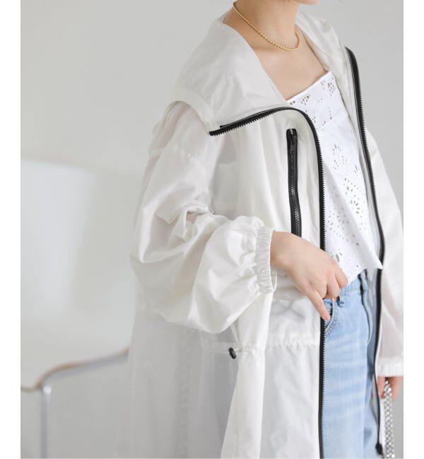  「《予約》【洗える】Mewl / ミュール シアーUVカットパーカー」|ブルゾン・スタジャン|