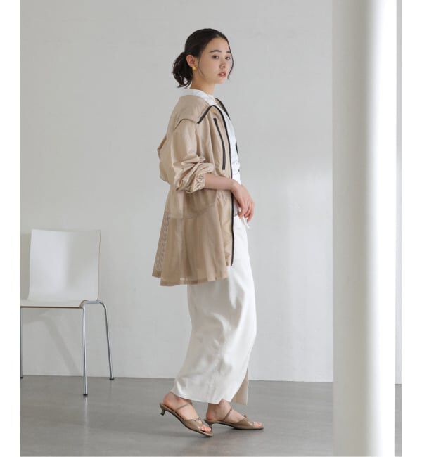  「《予約》【洗える】Mewl / ミュール シアーUVカットパーカー」|ブルゾン・スタジャン|