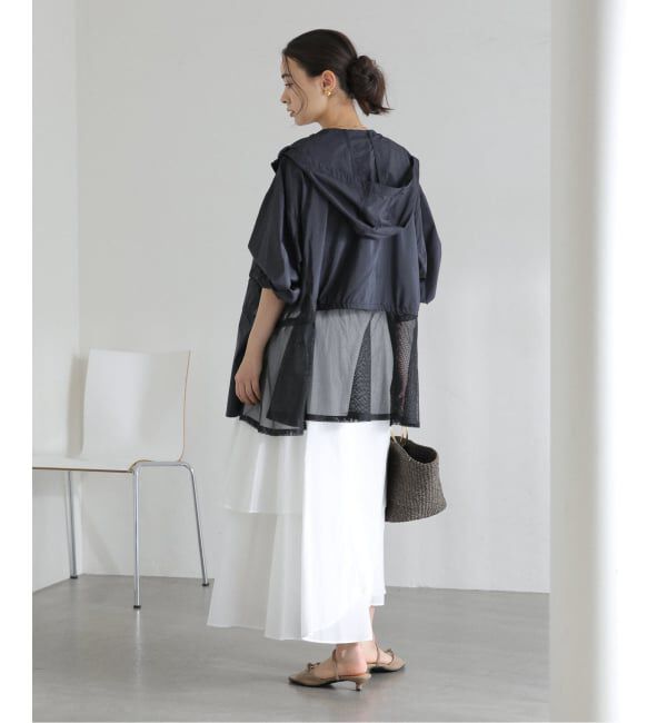  「《予約》【洗える】Mewl / ミュール シアーUVカットパーカー」|ブルゾン・スタジャン|