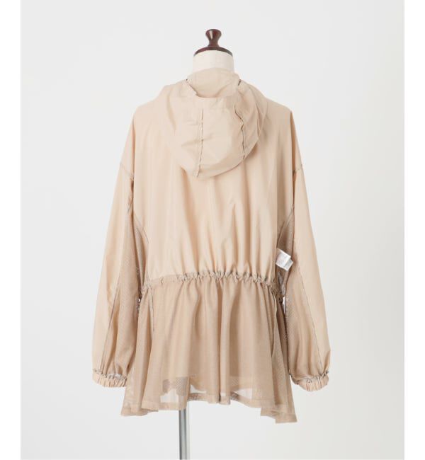  「《予約》【洗える】Mewl / ミュール シアーUVカットパーカー」|ブルゾン・スタジャン|