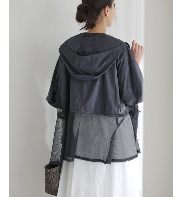  「《予約》【洗える】Mewl / ミュール シアーUVカットパーカー」|ブルゾン・スタジャン|