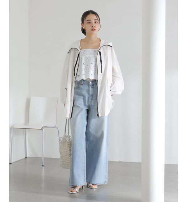  「《予約》【洗える】Mewl / ミュール シアーUVカットパーカー」|ブルゾン・スタジャン|