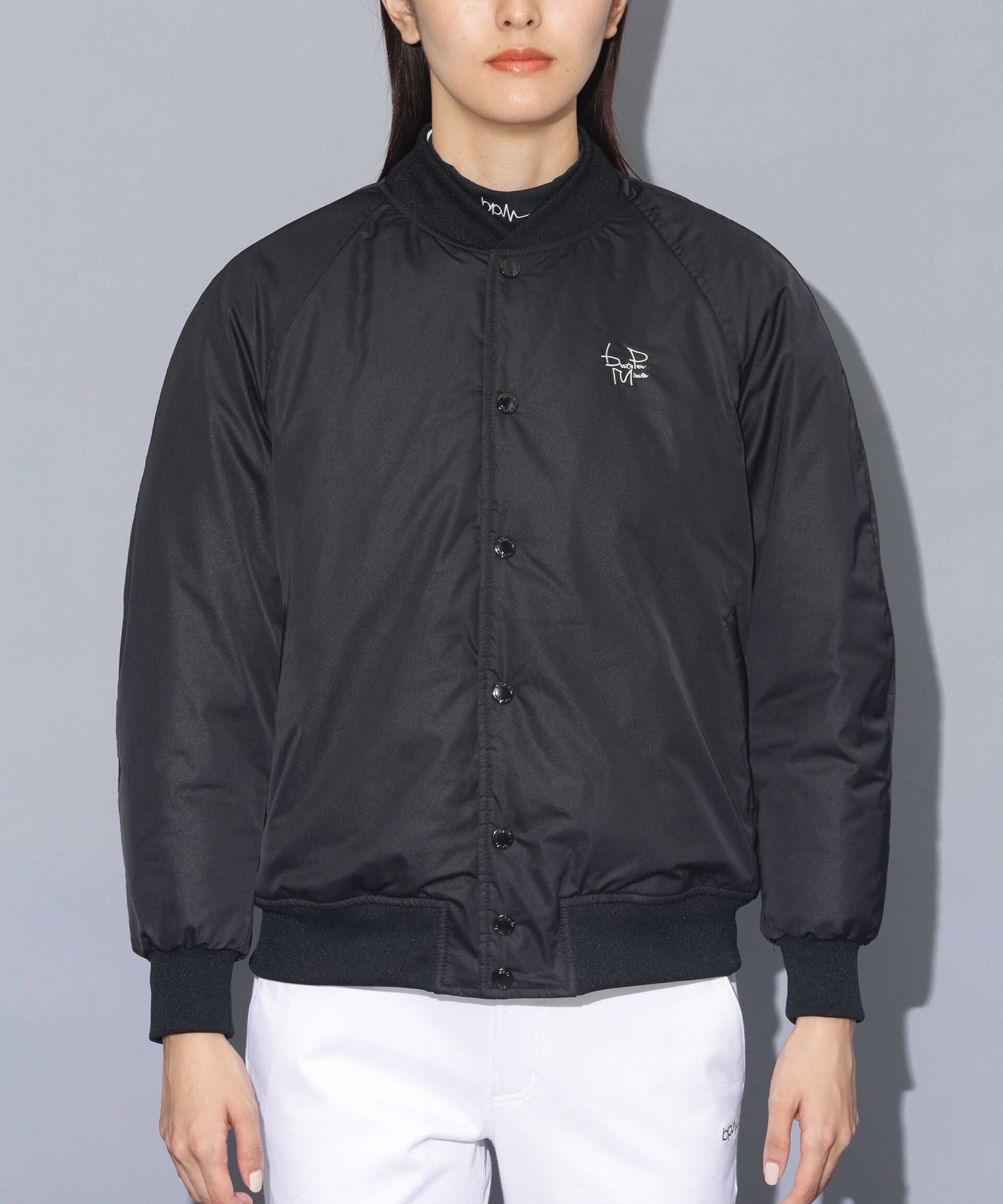 nano･universe「beats per minute/ナイロンサテンスタジャン」|ブルゾン・スタジャン|