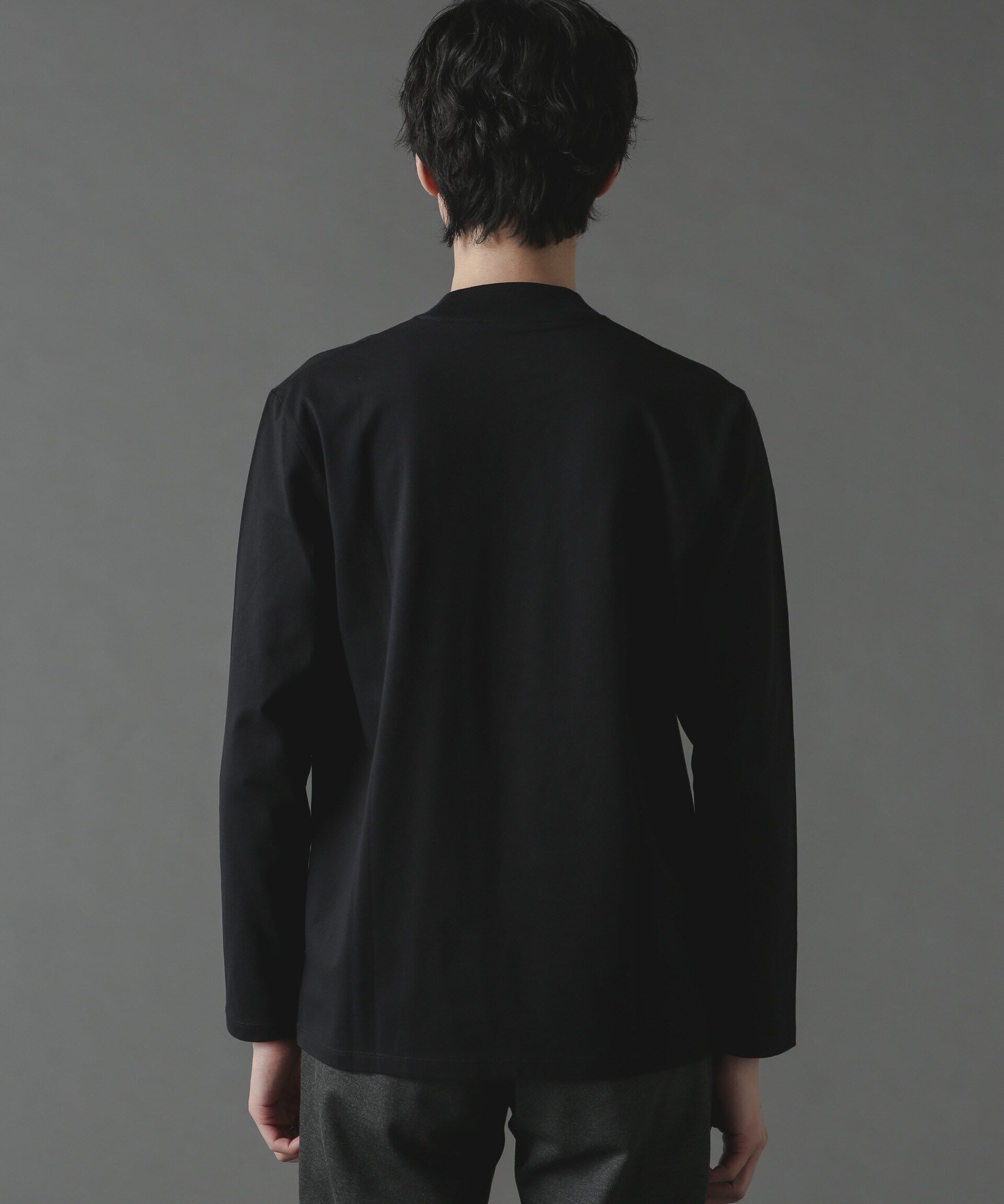 nano･universe「ジャケT(R) クルーネック 長袖」|Tシャツ・カットソー|