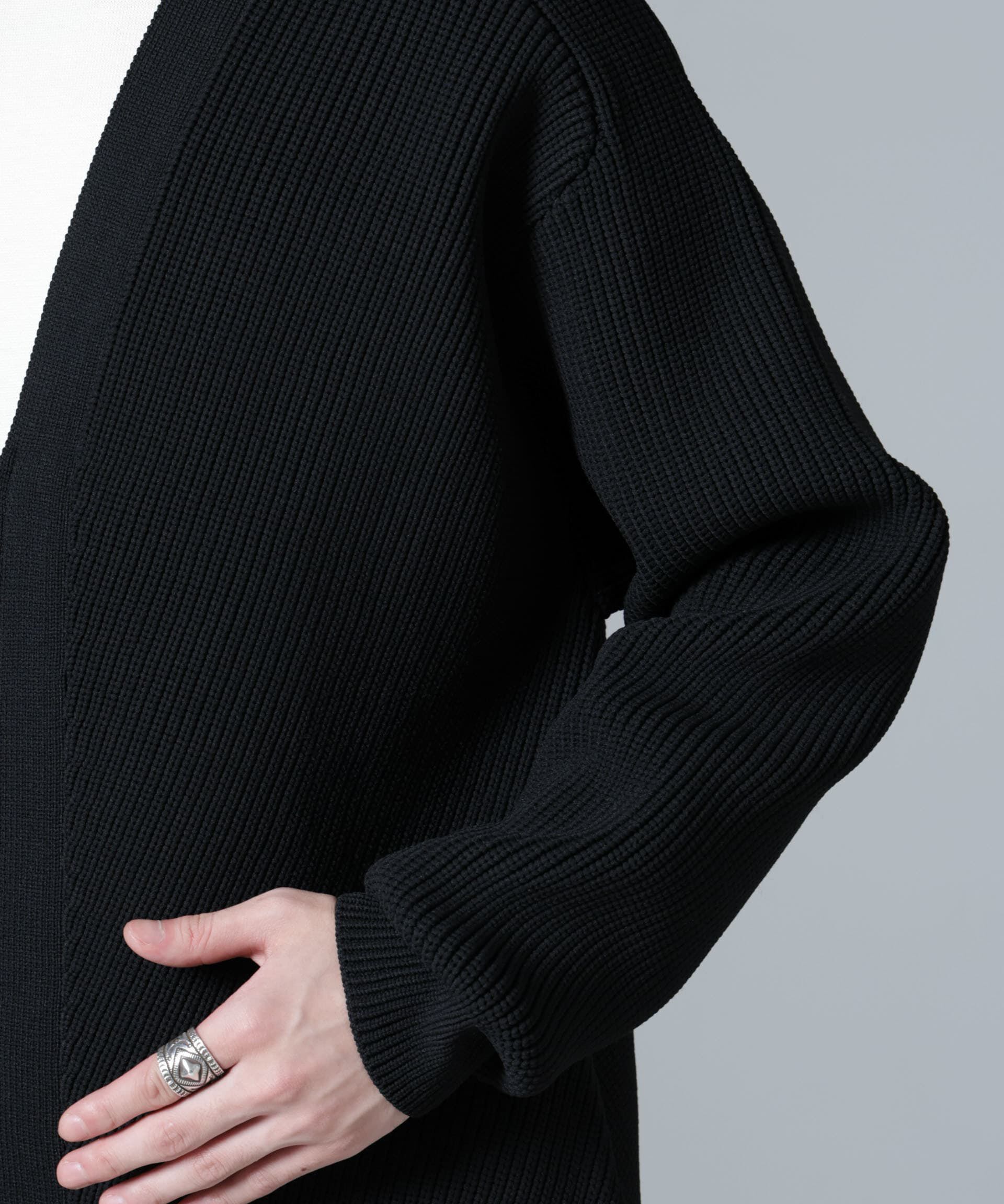 nano･universe「スポンディッシュZIPカーディガン」|ニット・セーター|