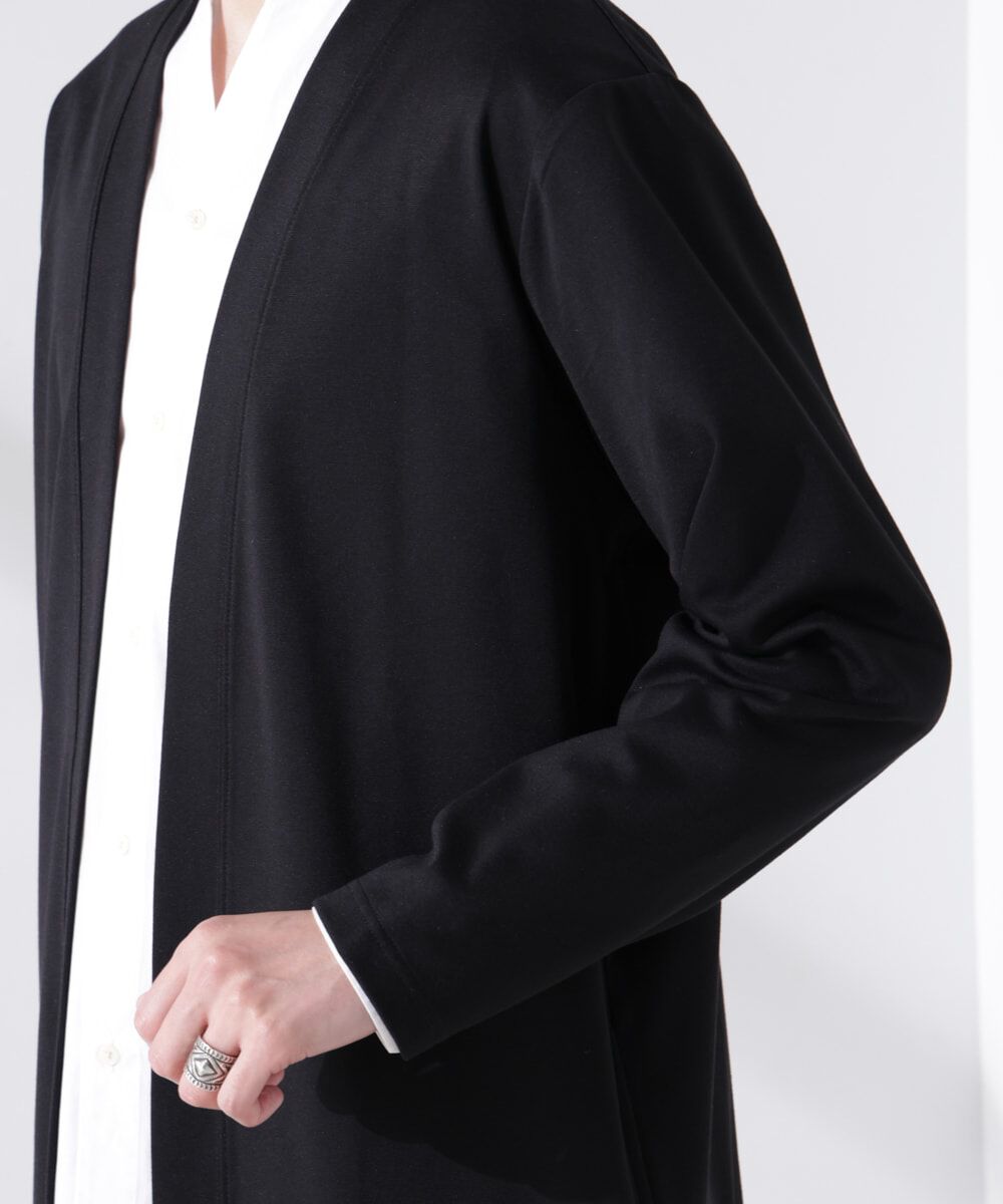 nano･universe「ダブルジャージー着流しカーディガン」|Tシャツ・カットソー|