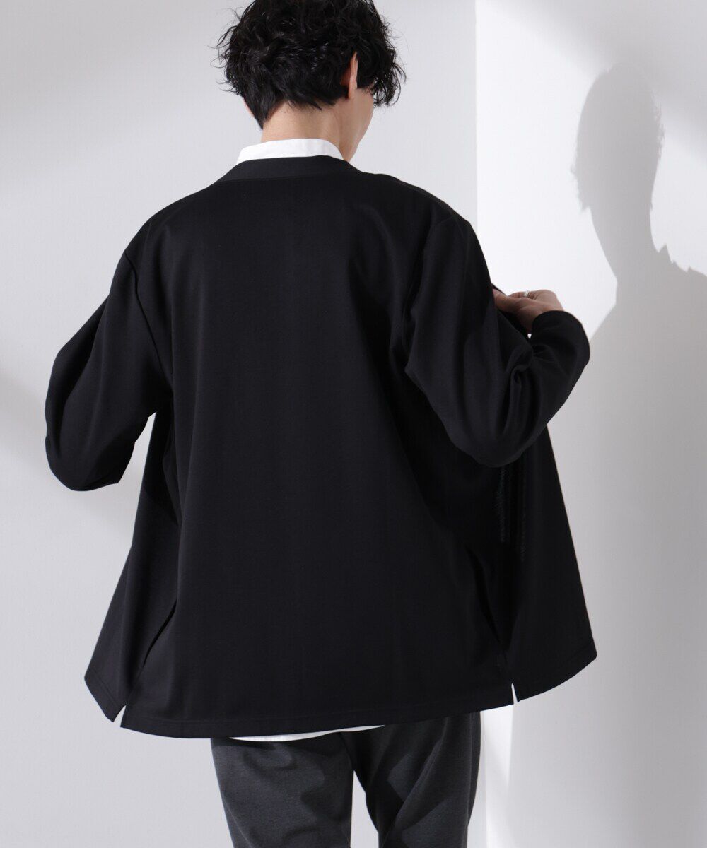 nano･universe「ダブルジャージー着流しカーディガン」|Tシャツ・カットソー|