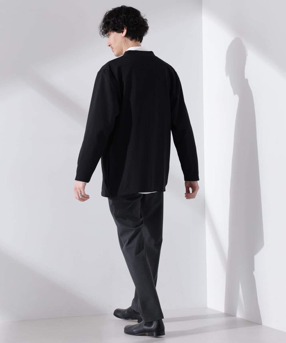 nano･universe「ダブルジャージー着流しカーディガン」|Tシャツ・カットソー|