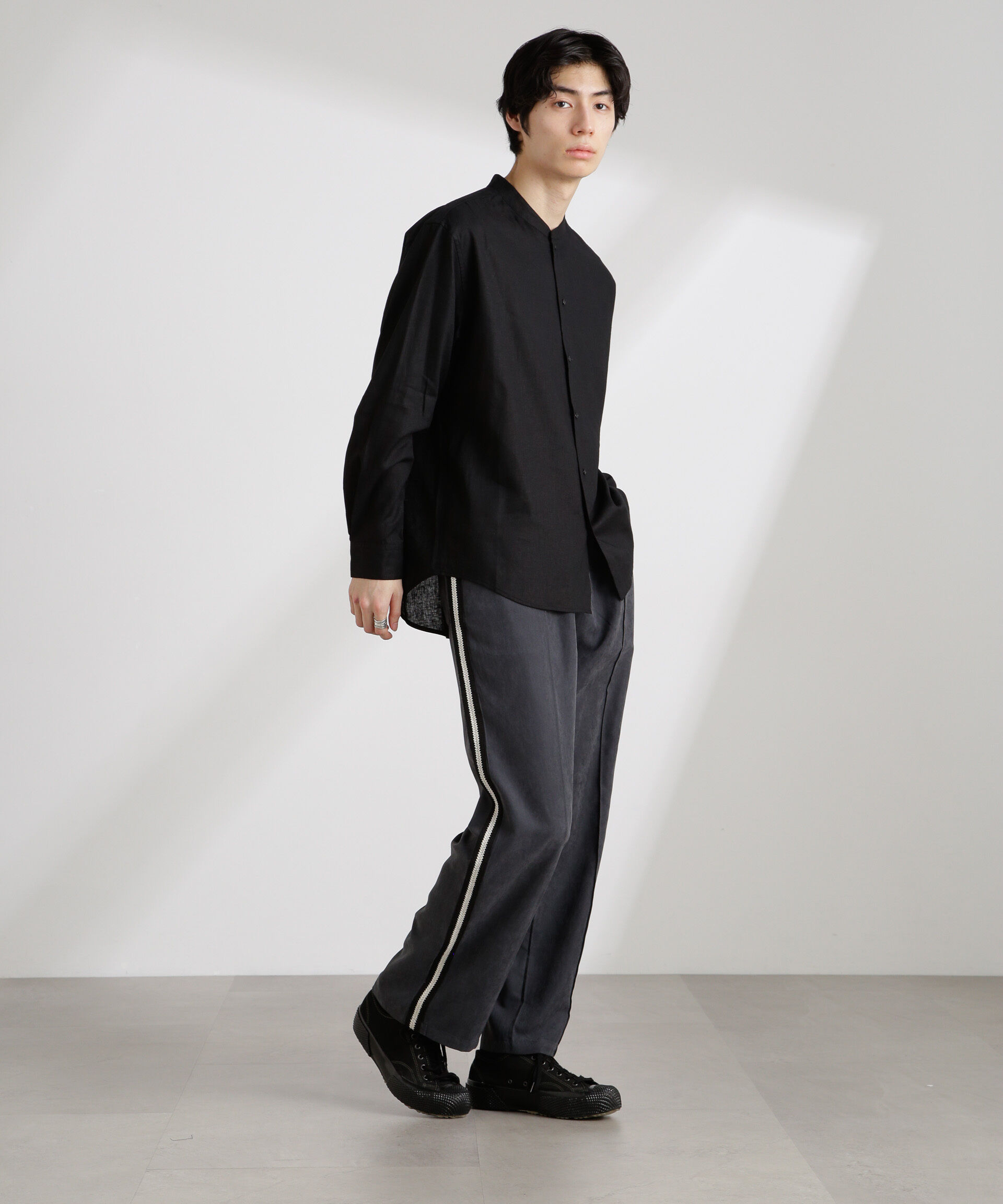 nano･universe「NORMANBROS/NORMANBROS別注 トラックパンツ」|チノ|