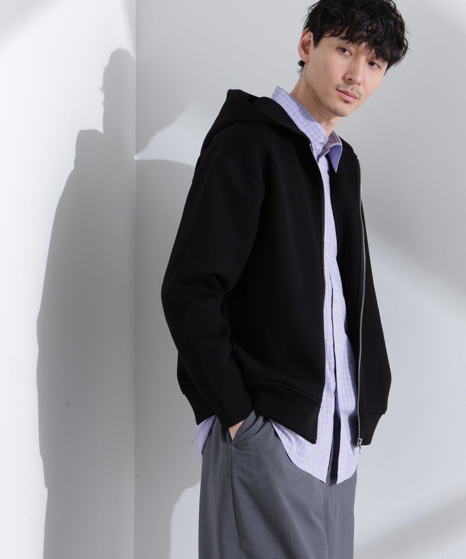  「ダンボール フードブルゾン」|ブルゾン・スタジャン|