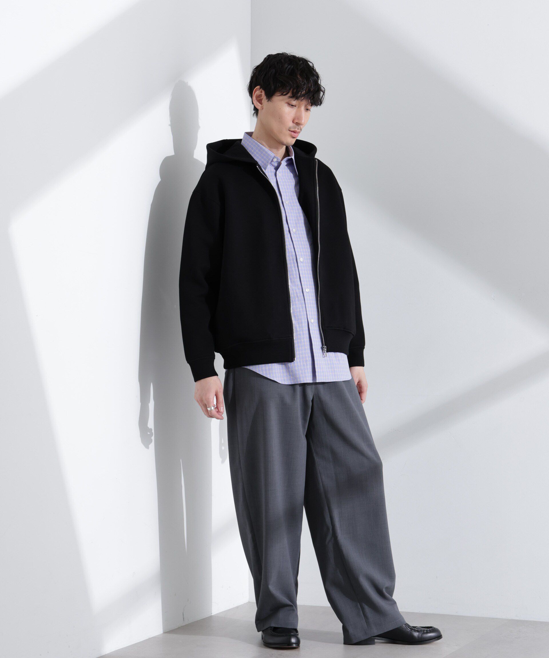  「ダンボール フードブルゾン」|ブルゾン・スタジャン|