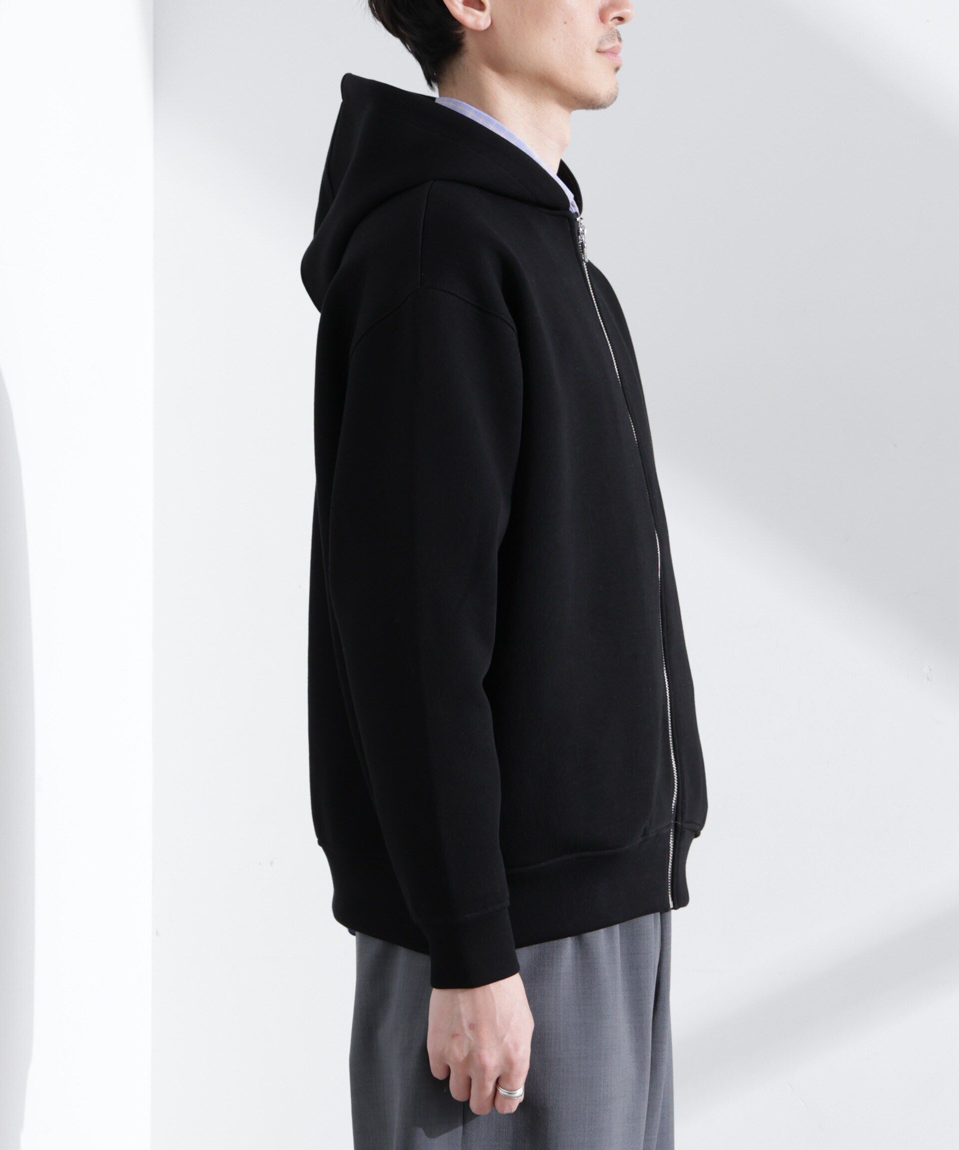  「ダンボール フードブルゾン」|ブルゾン・スタジャン|