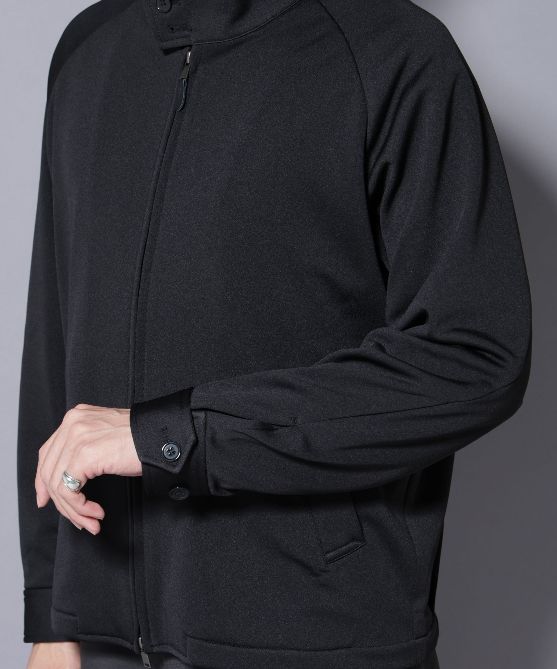 nano･universe「｢MC｣coveross(R) フリースボンディングブルゾン」|ブルゾン・スタジャン|