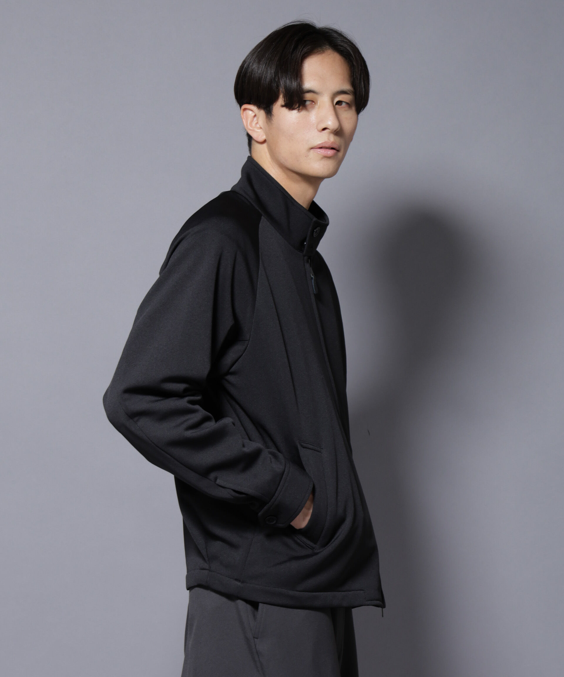 nano･universe「｢MC｣coveross(R) フリースボンディングブルゾン」|ブルゾン・スタジャン|