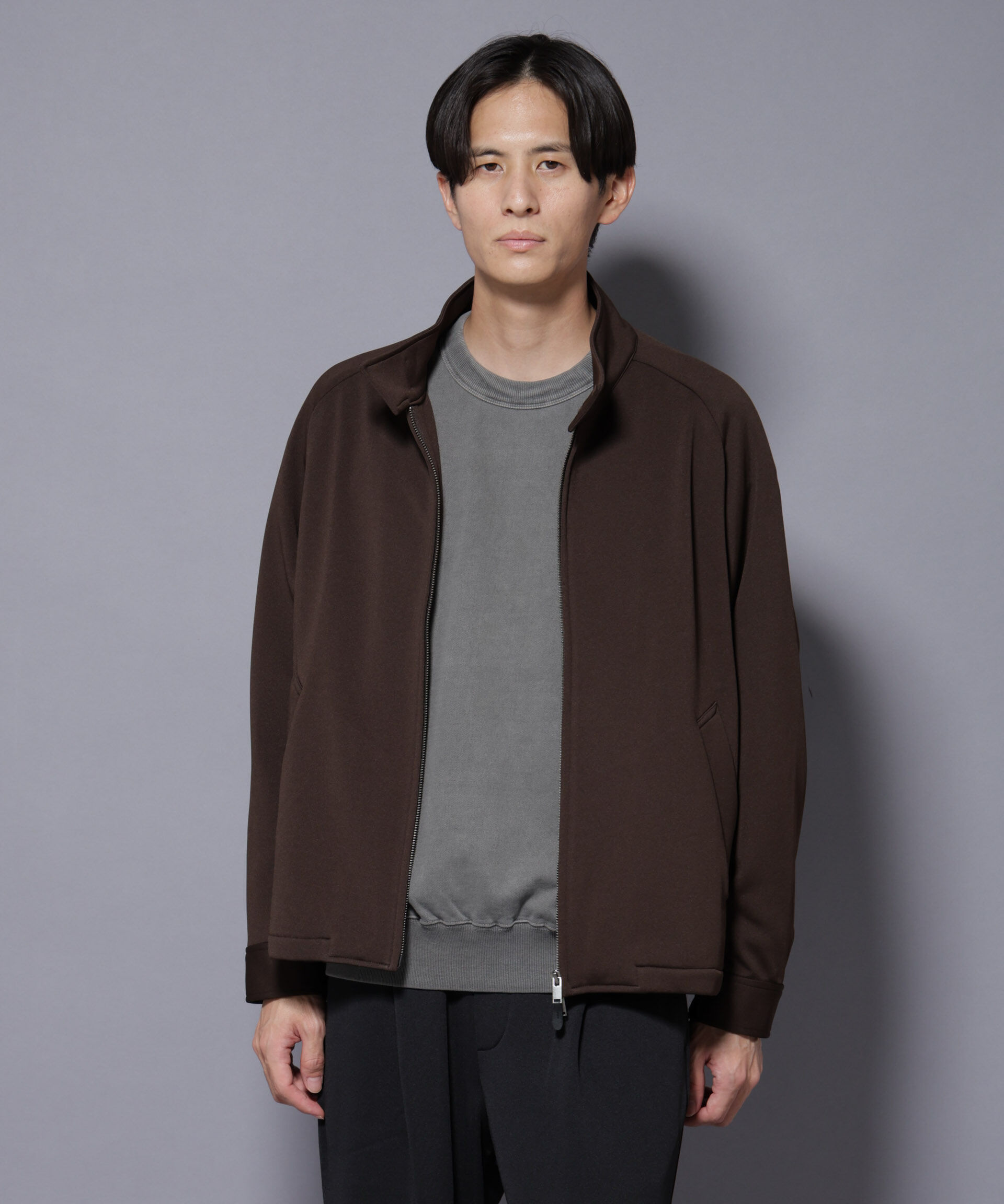 nano･universe「｢MC｣coveross(R) フリースボンディングブルゾン」|ブルゾン・スタジャン|