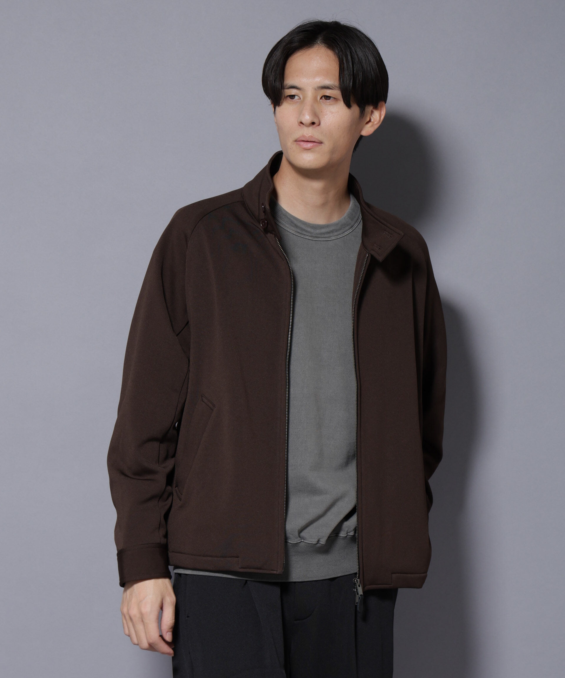 nano･universe「｢MC｣coveross(R) フリースボンディングブルゾン」|ブルゾン・スタジャン|