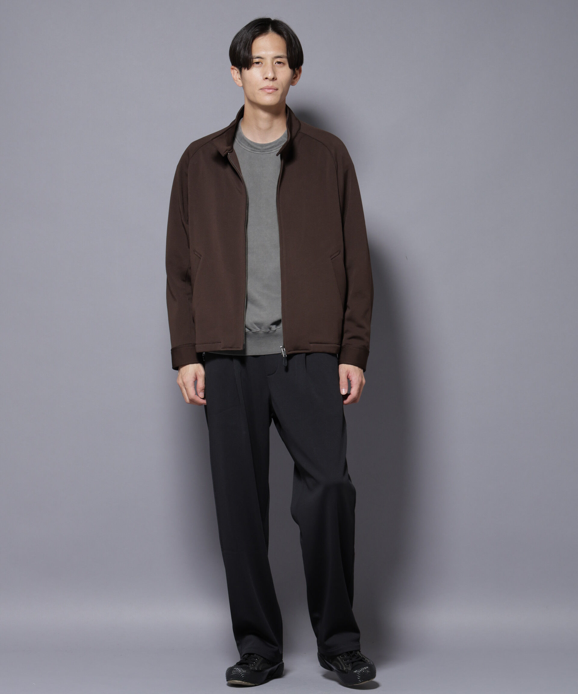 nano･universe「｢MC｣coveross(R) フリースボンディングブルゾン」|ブルゾン・スタジャン|