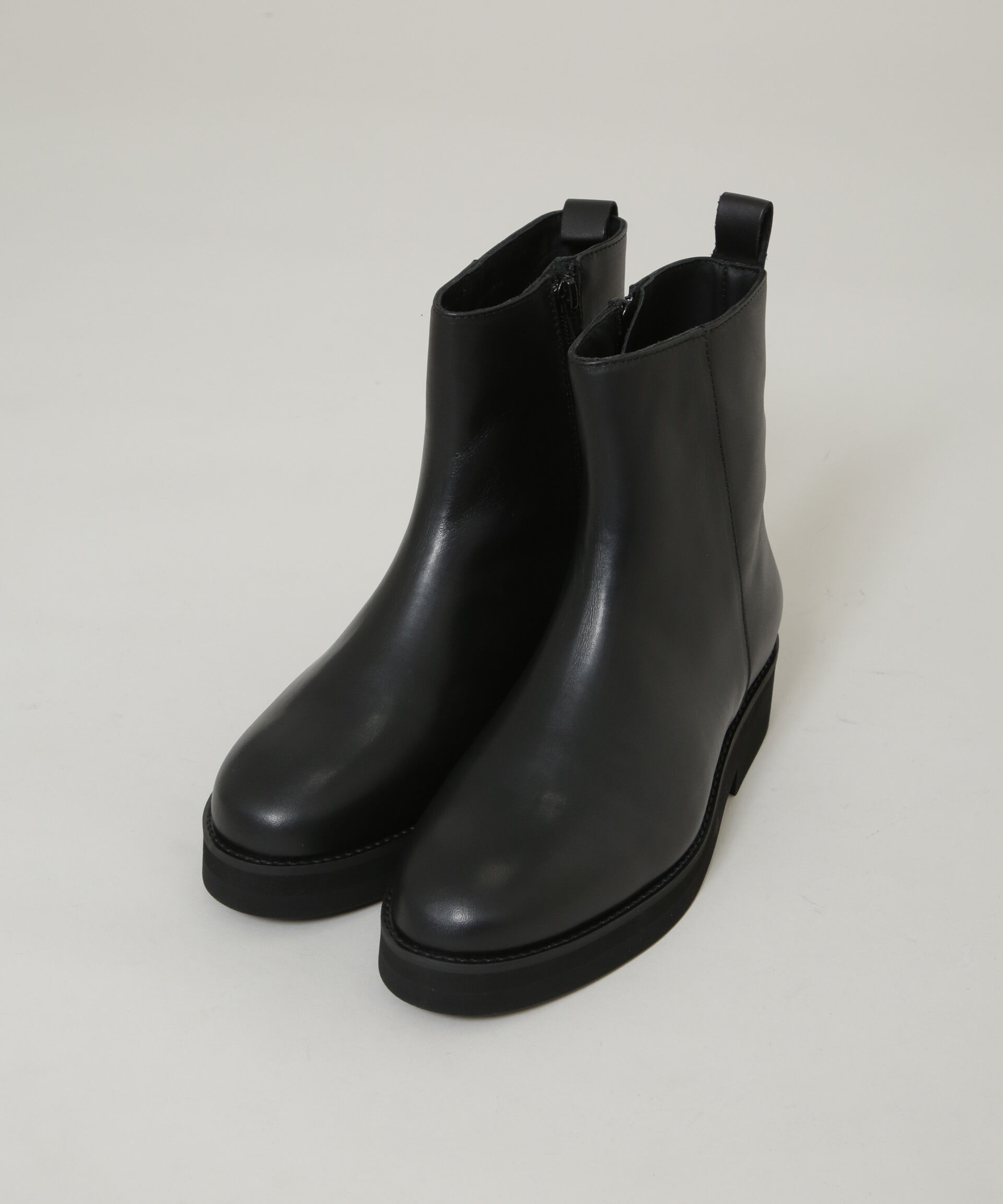 nano･universe「CAMINANDO/SIDE ZIP SHORT BOOTS」|ショートブーツ|