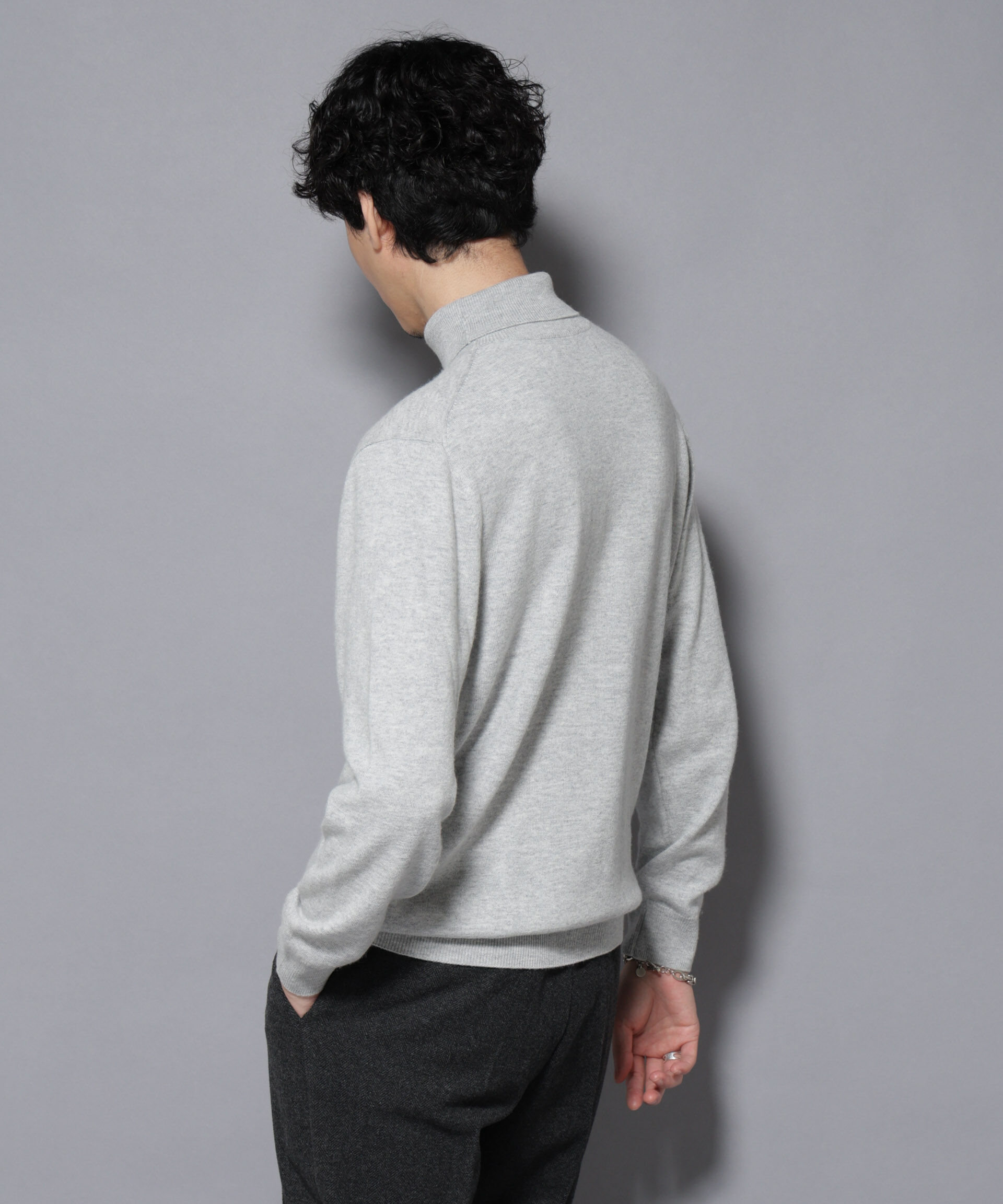 nano･universe「カシミヤミックスタートルネックニット」|ニット・セーター|