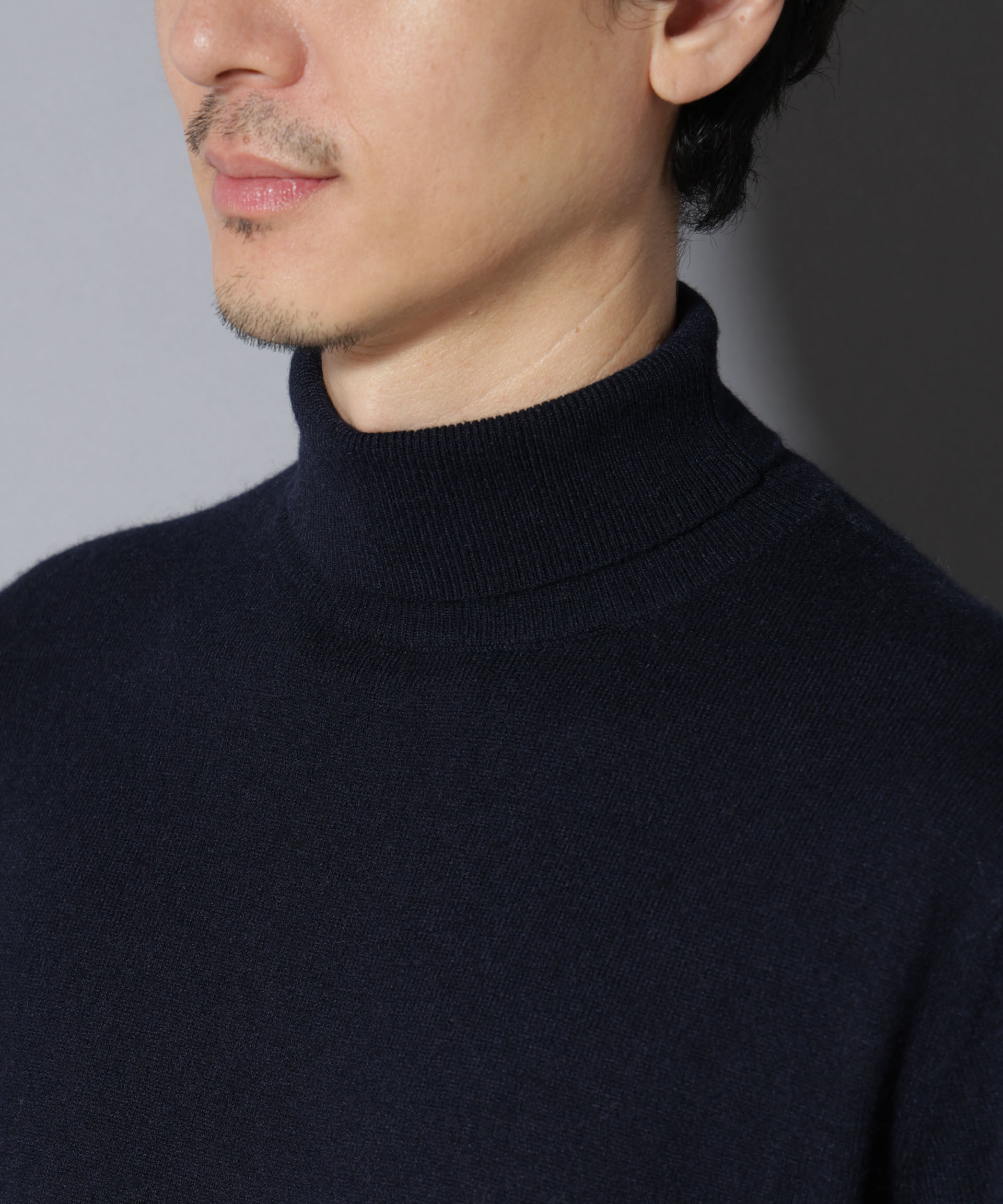 nano･universe「カシミヤミックスタートルネックニット」|ニット・セーター|