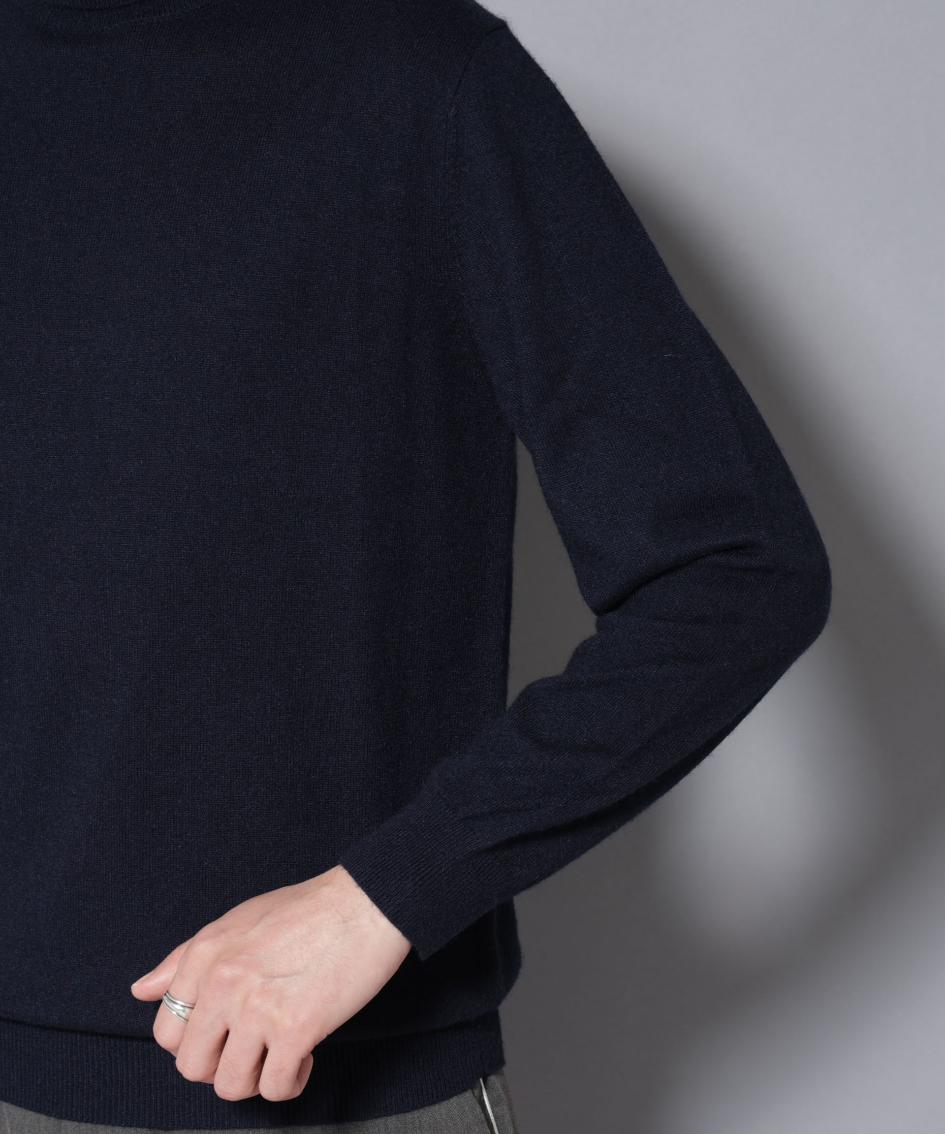 nano･universe「カシミヤミックスタートルネックニット」|ニット・セーター|