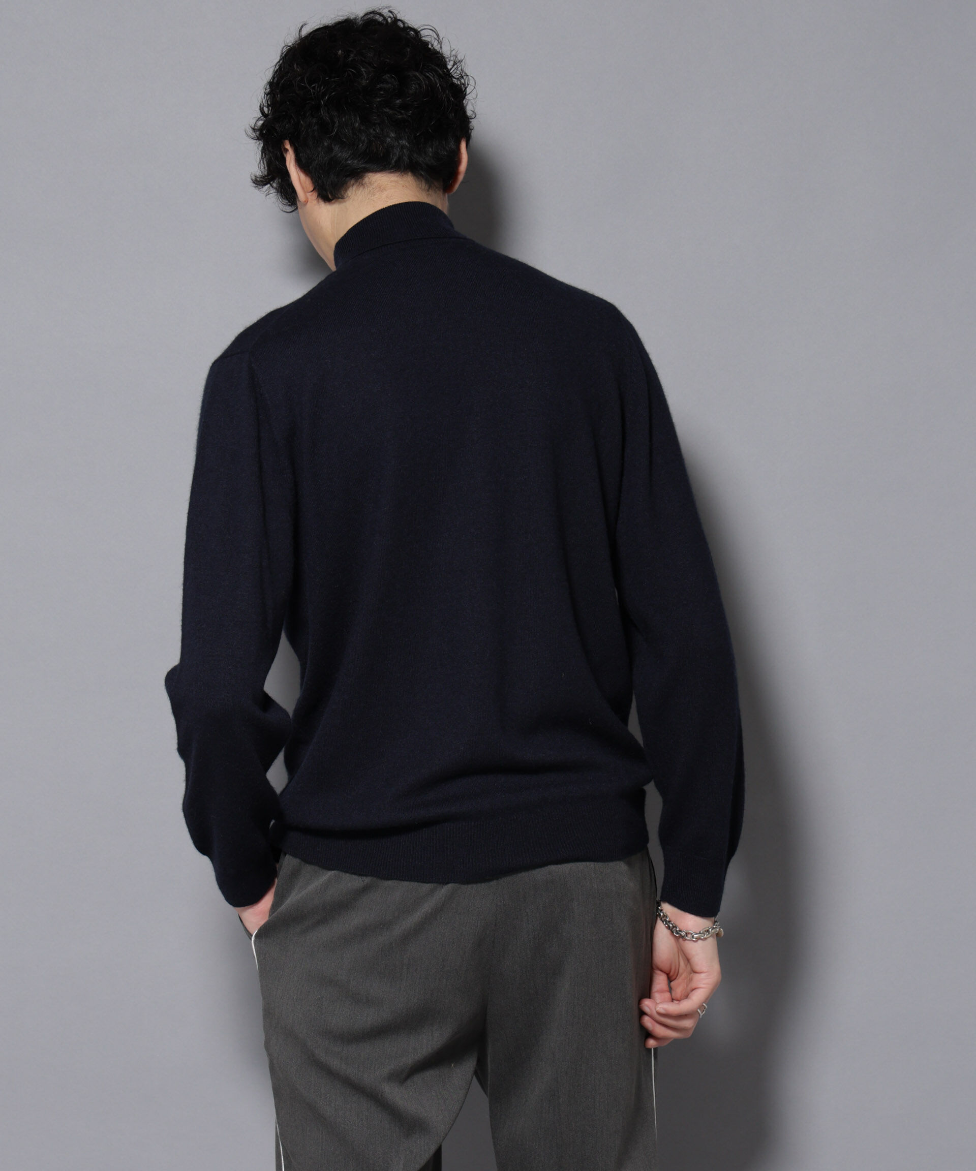 nano･universe「カシミヤミックスタートルネックニット」|ニット・セーター|