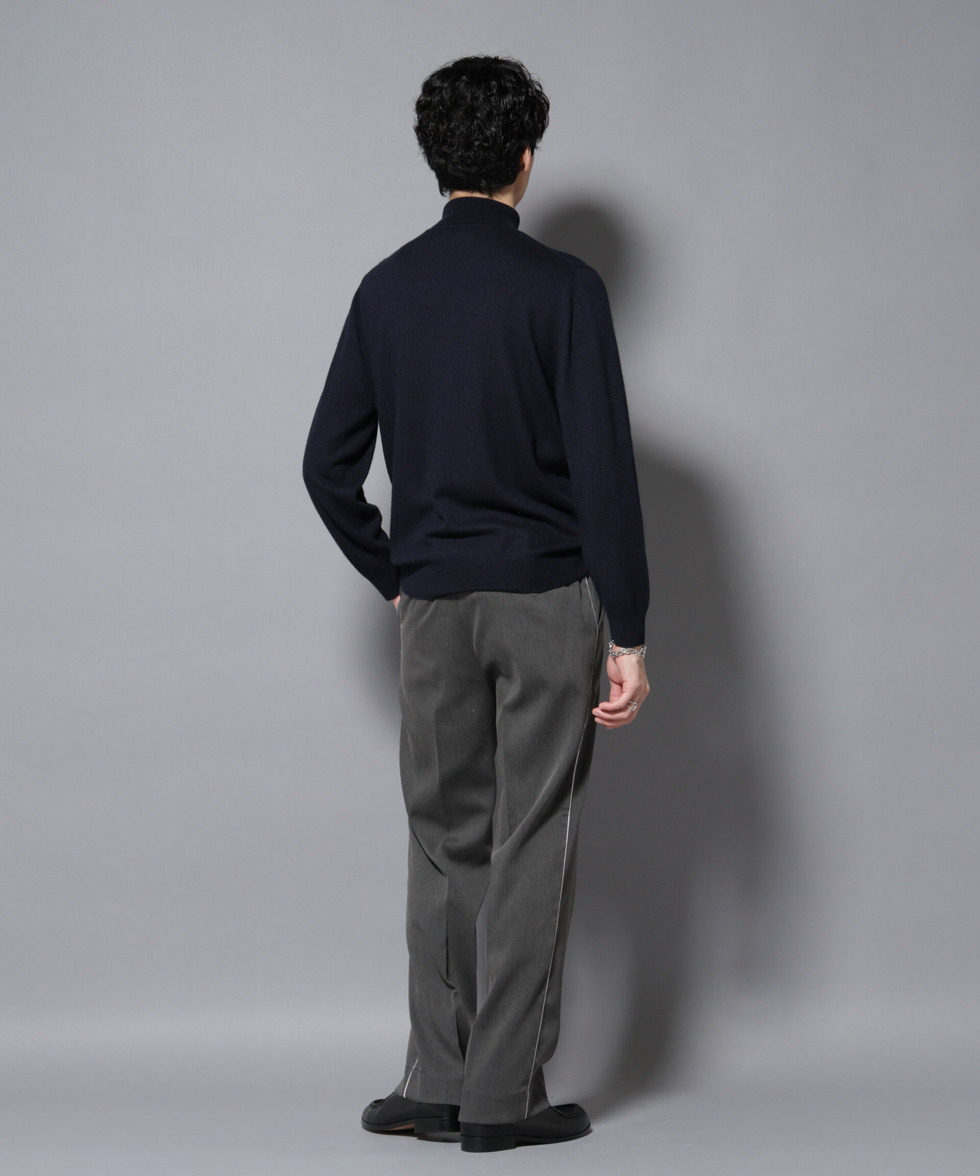 nano･universe「カシミヤミックスタートルネックニット」|ニット・セーター|