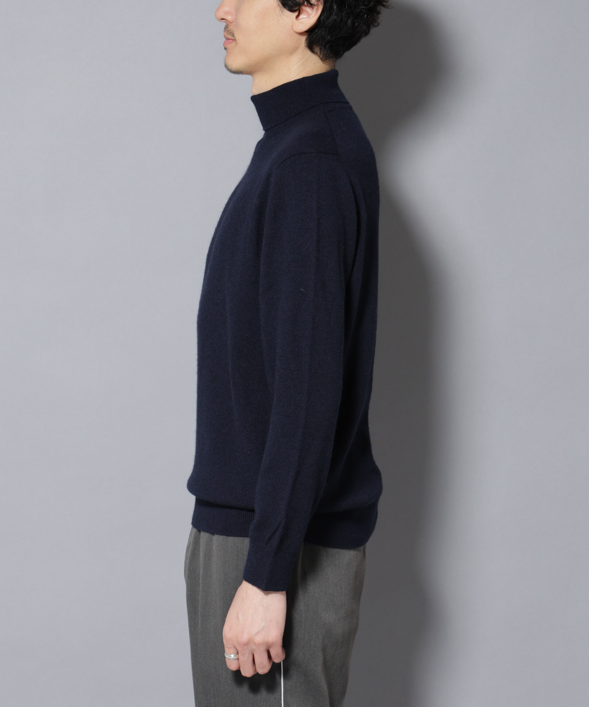 nano･universe「カシミヤミックスタートルネックニット」|ニット・セーター|