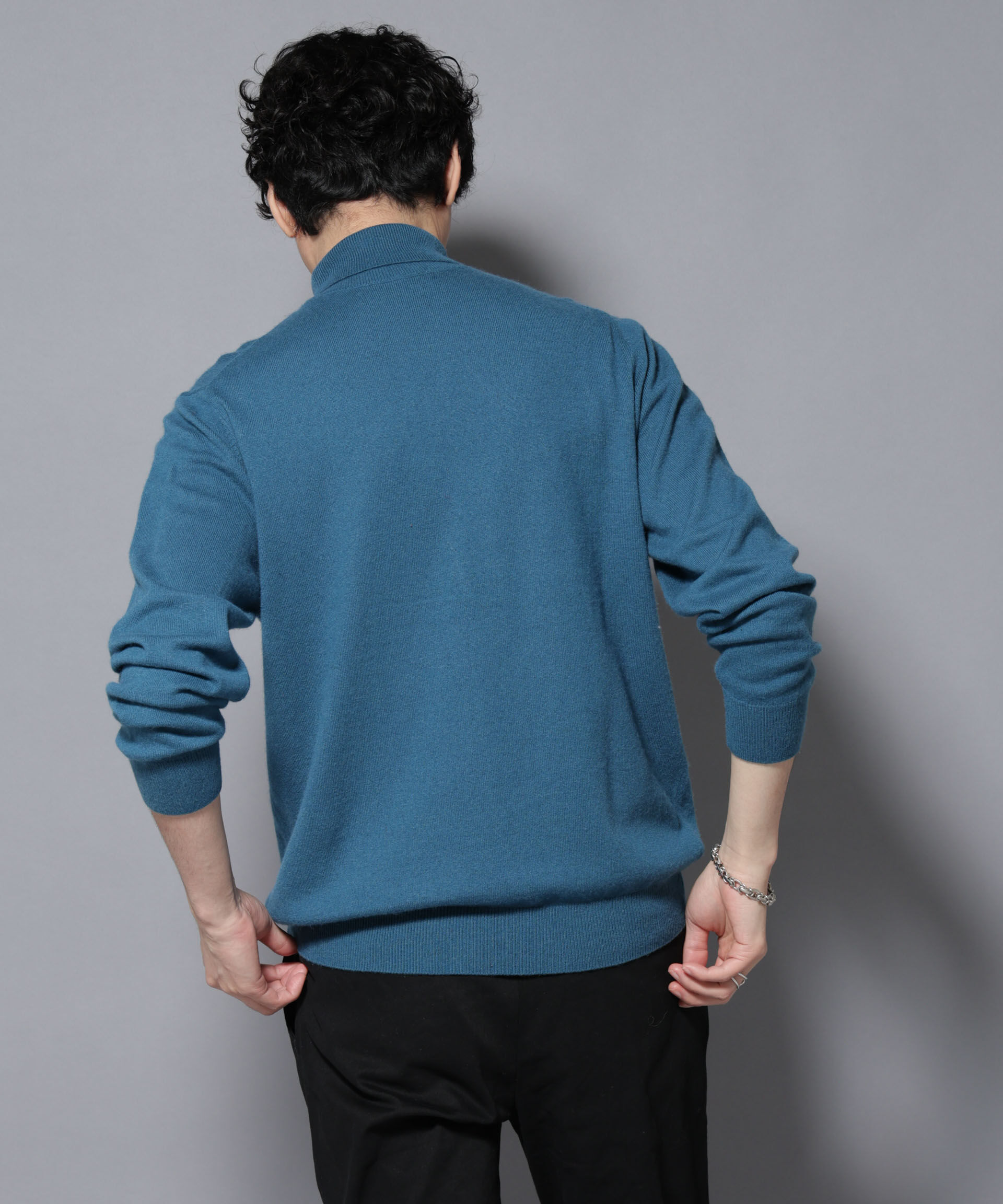 nano･universe「カシミヤミックスタートルネックニット」|ニット・セーター|