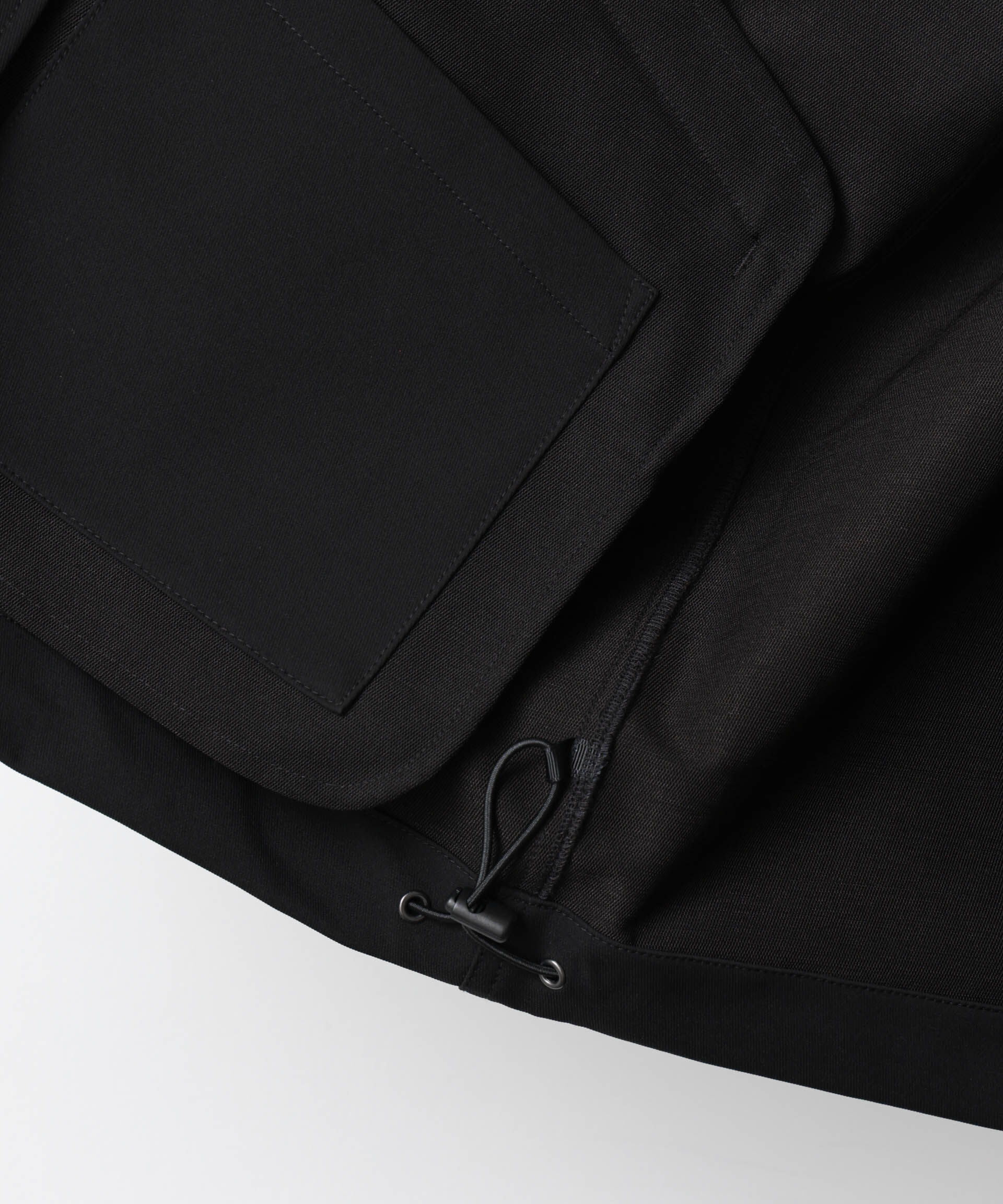 nano･universe「ドレープショートモッズブルゾン」|ブルゾン・スタジャン|