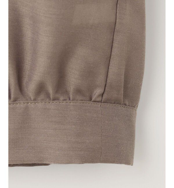 自由区「【カタログ掲載・接触冷感・洗える】ブライトシアーノーカラー ブルゾン」|ブルゾン・スタジャン|