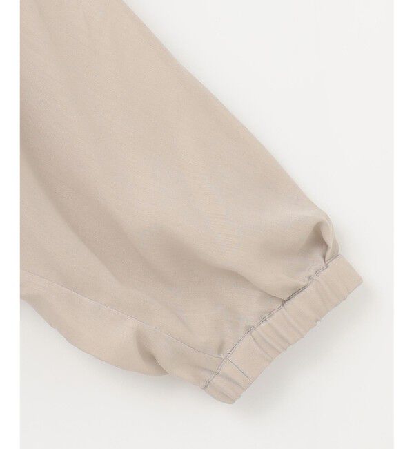 自由区「【カタログ掲載・接触冷感・洗える】ブライトシアーノーカラー ブルゾン」|ブルゾン・スタジャン|