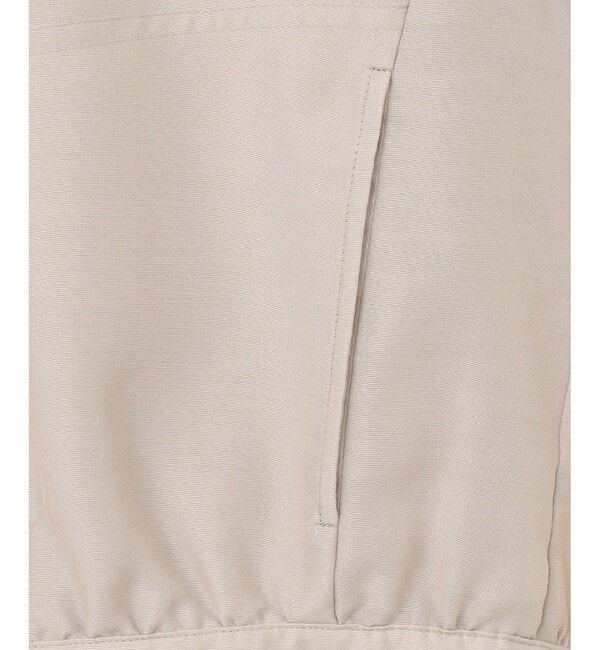 自由区「【カタログ掲載・接触冷感・洗える】ブライトシアーノーカラー ブルゾン」|ブルゾン・スタジャン|