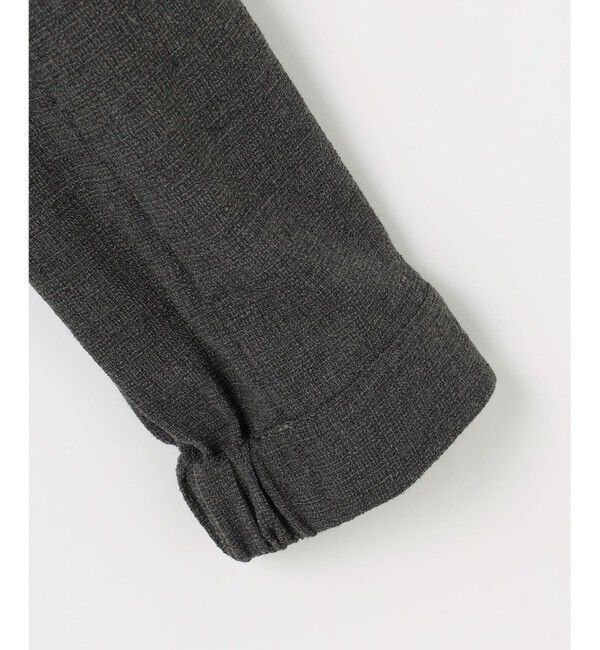 自由区「ライトブッチャーノーカラー ブルゾン」|ブルゾン・スタジャン|